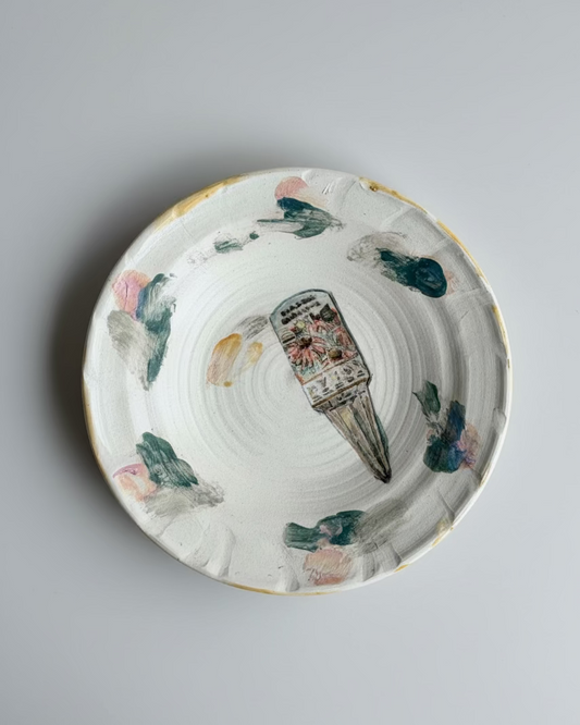 Plate no.1 | My Husband's Ceramics