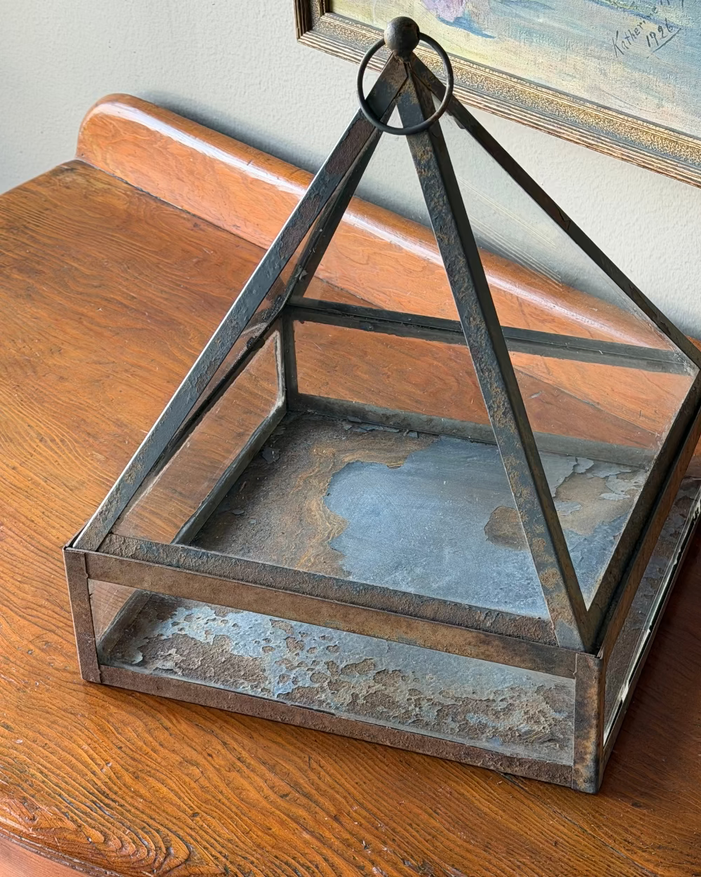 Metal & Glass Terrarium