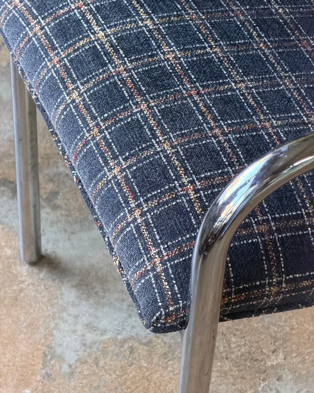Tubular Chrome Armchairs
