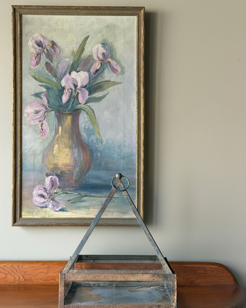 Metal & Glass Terrarium