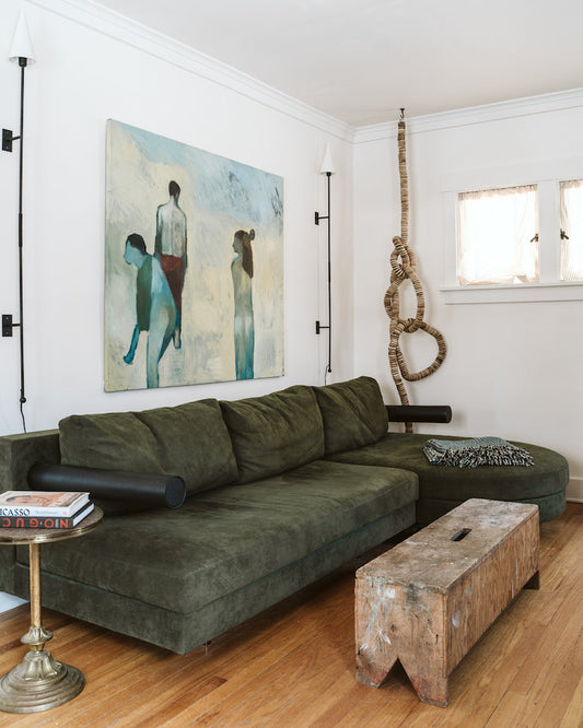 'Three Figures' Acrylic on Canvas