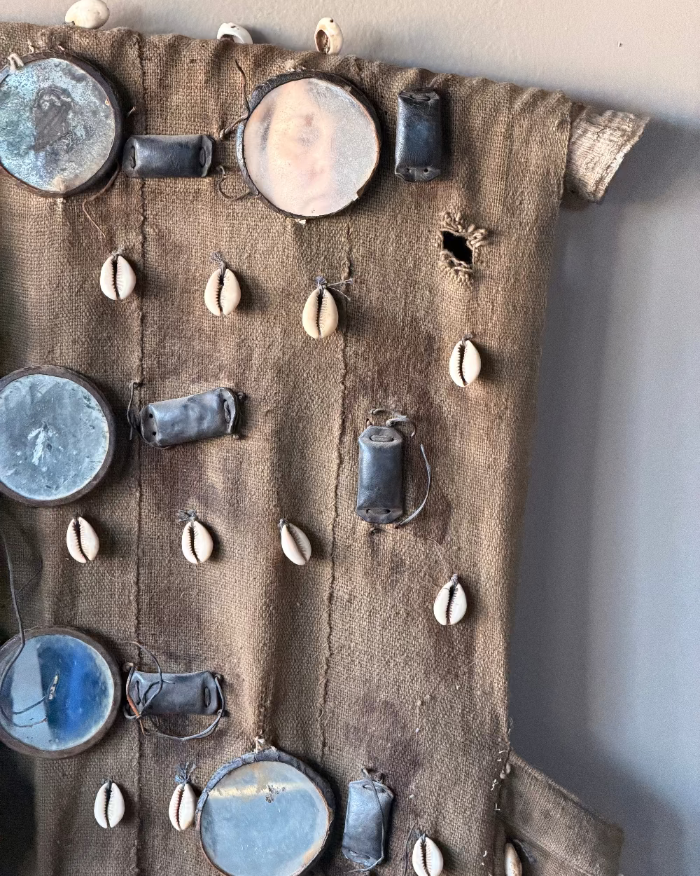 African Hunting Tunic on Horn