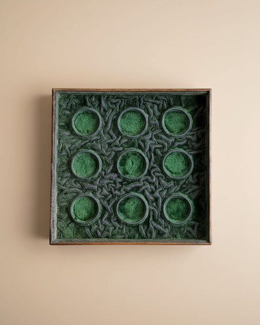 Velvet Pocket Watch Tray