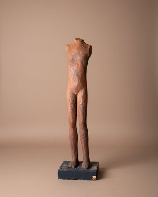 Figural Sculpture on Plinth