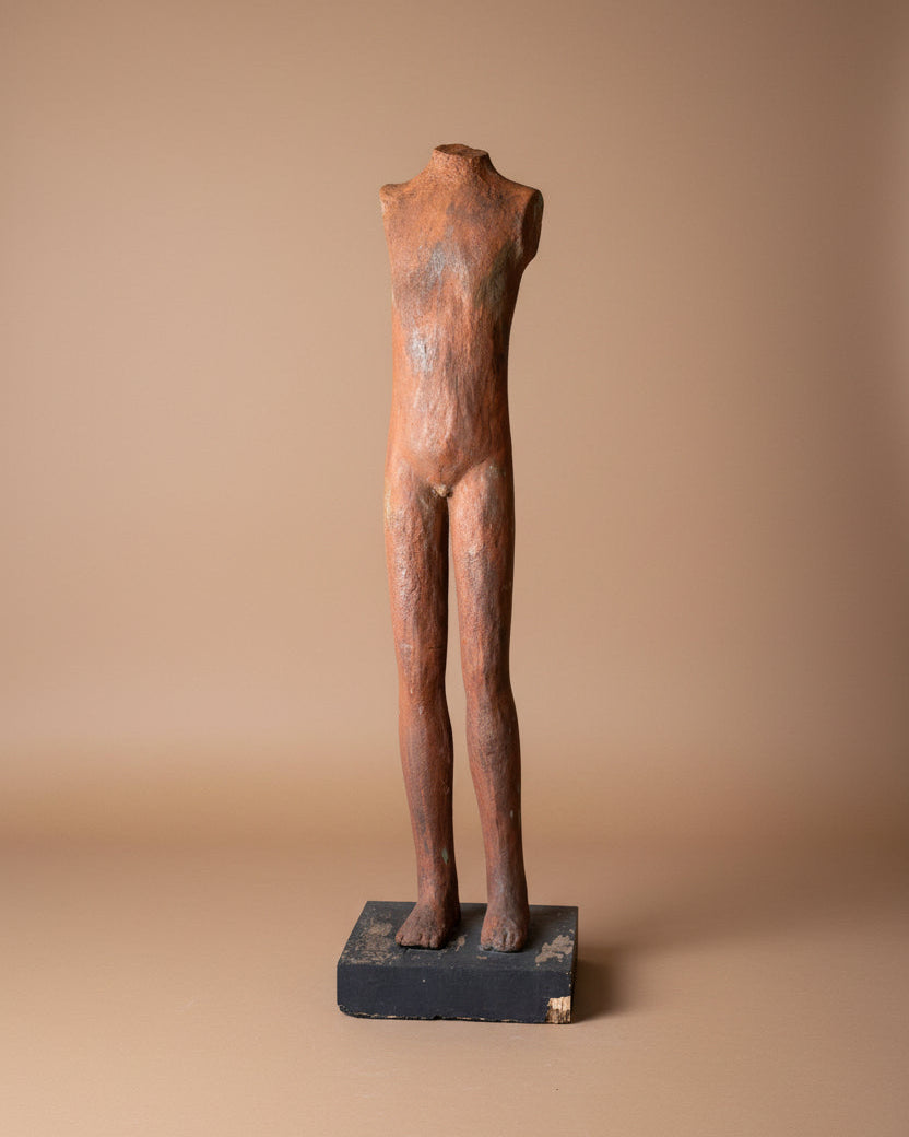 Figural Sculpture on Plinth