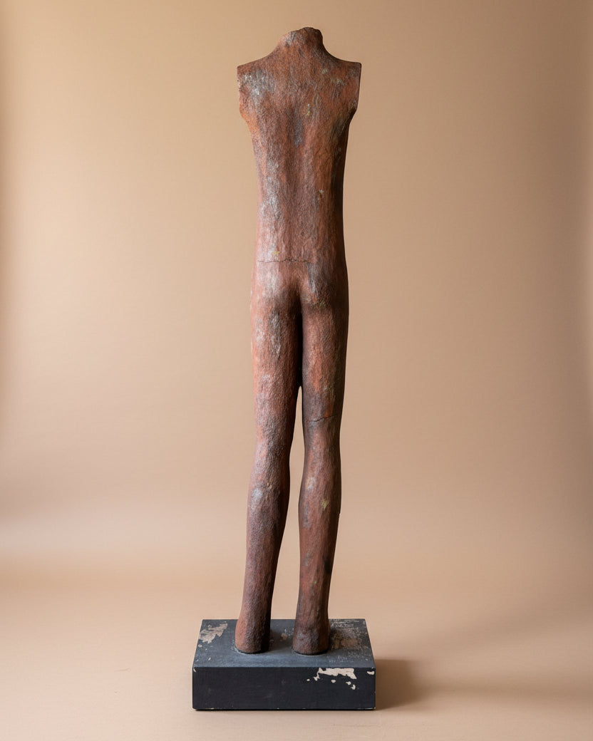 Figural Sculpture on Plinth