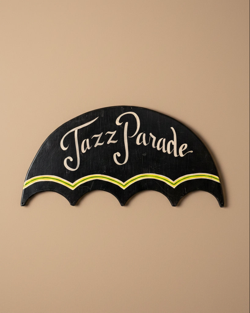 Jazz Parade Umbrella Sign