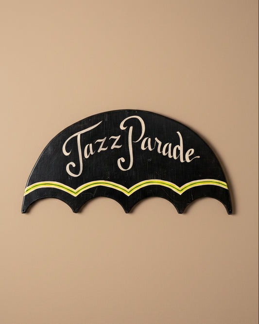 Jazz Parade Umbrella Sign