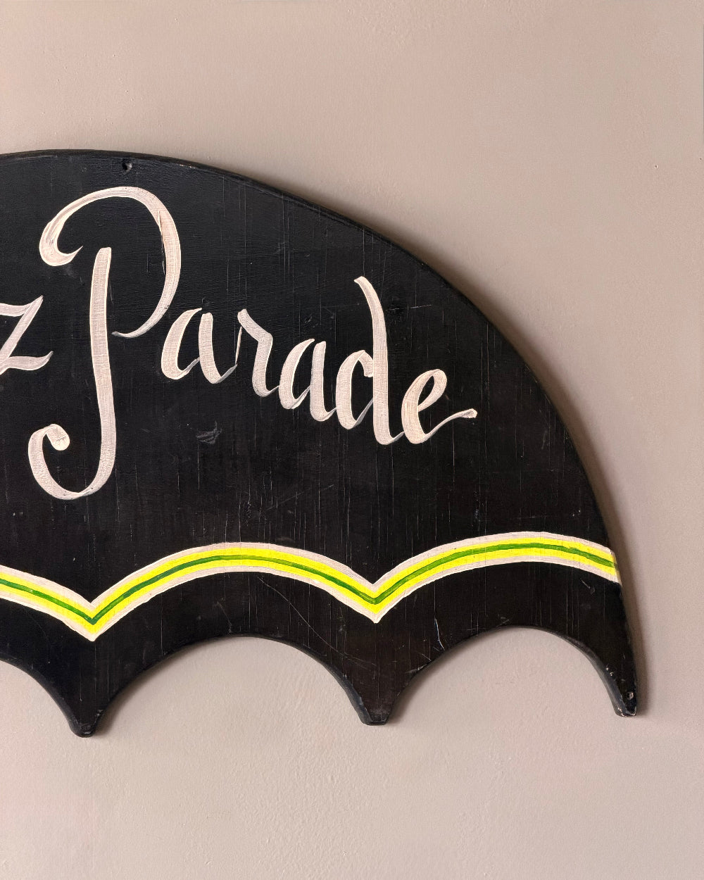 Jazz Parade Umbrella Sign
