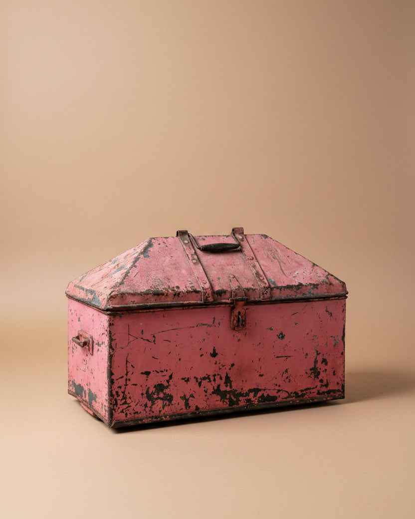 Heavy Industrial Chest In Pink