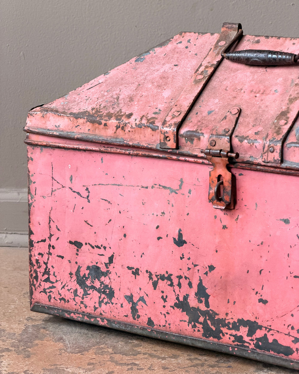 Heavy Industrial Chest In Pink