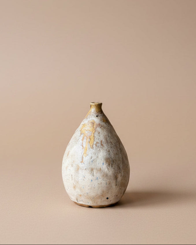 Ceramic Weed Pot in Green