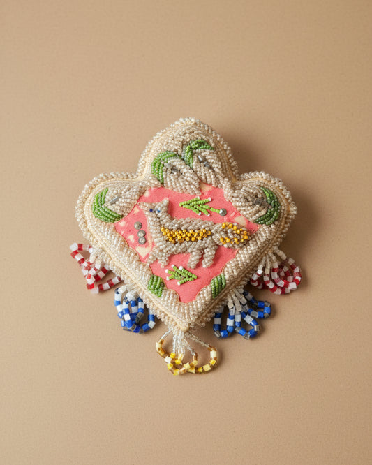 Antique Iroquois Beaded Whimsy