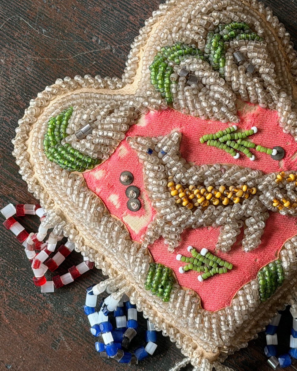 Antique Iroquois Beaded Whimsy
