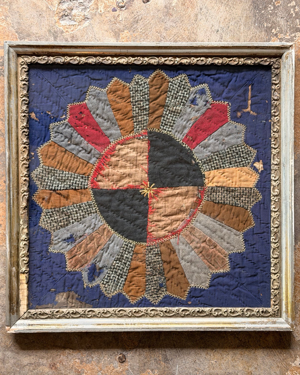 Large Quilt Square In Frame