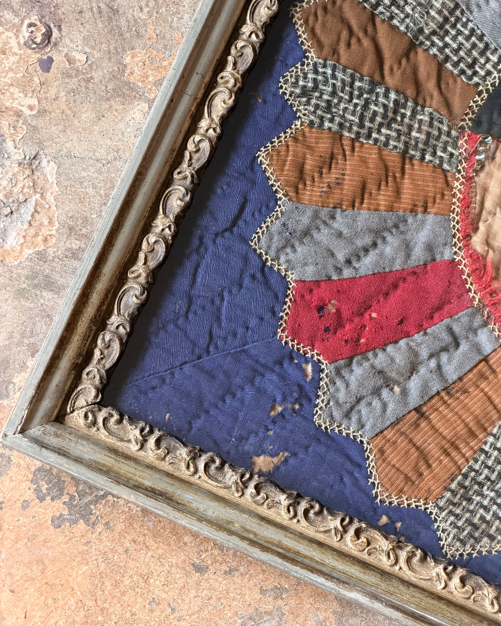 Large Quilt Square In Frame