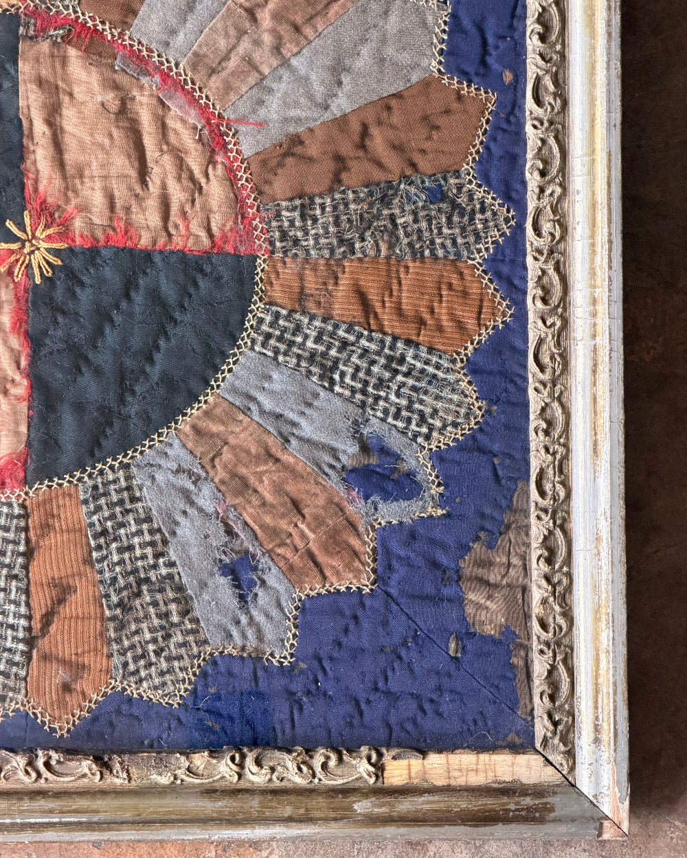 Large Quilt Square In Frame