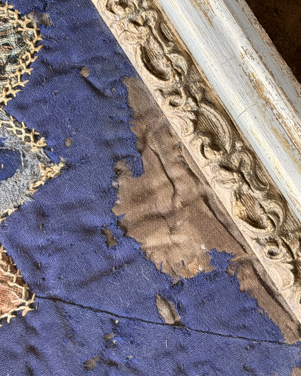 Large Quilt Square In Frame