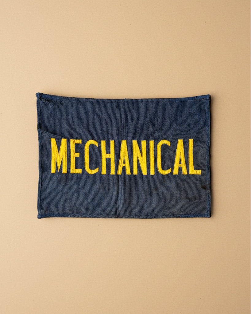 'Mechanical' Fabric Banner