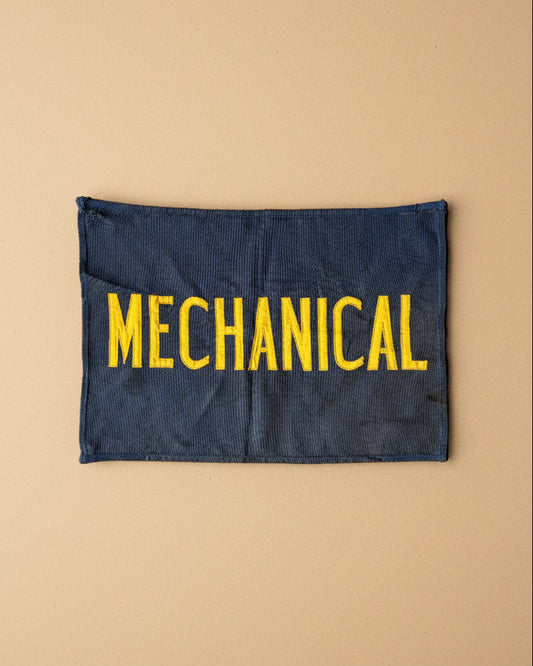 'Mechanical' Fabric Banner