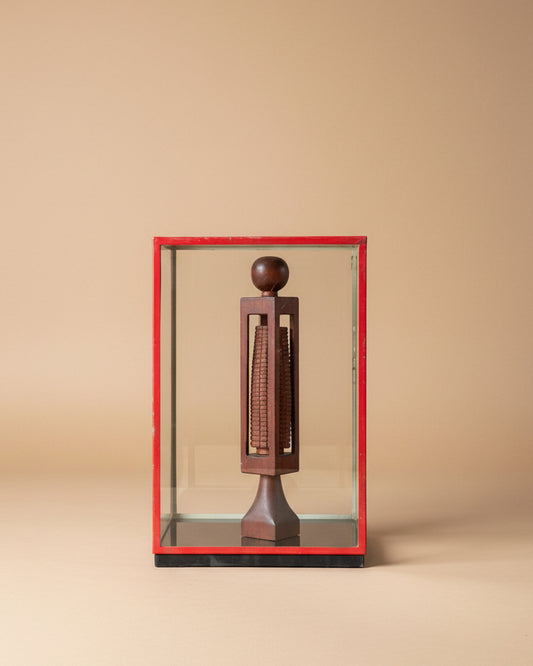 Vintage Red Display Case