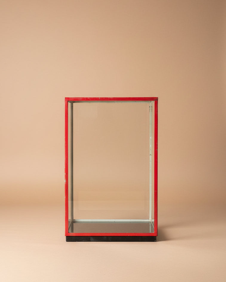 Vintage Red Display Case