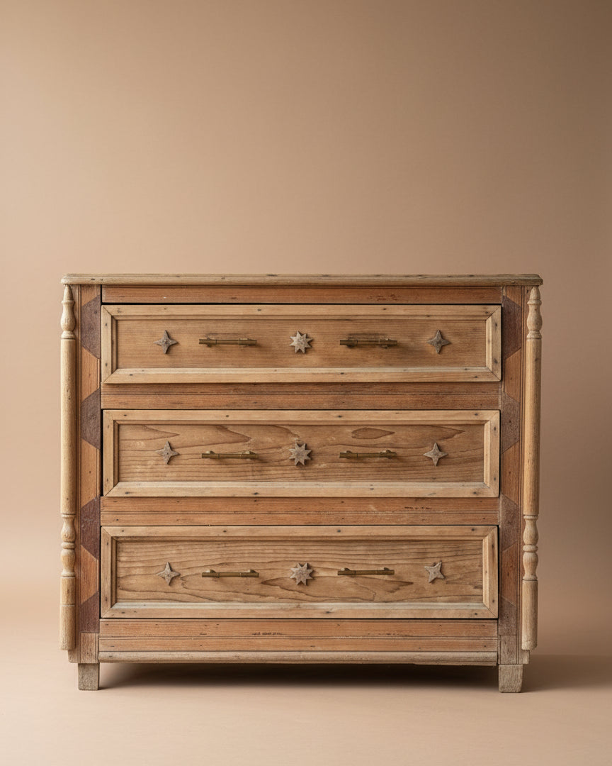 Assembled Folk Art Dresser