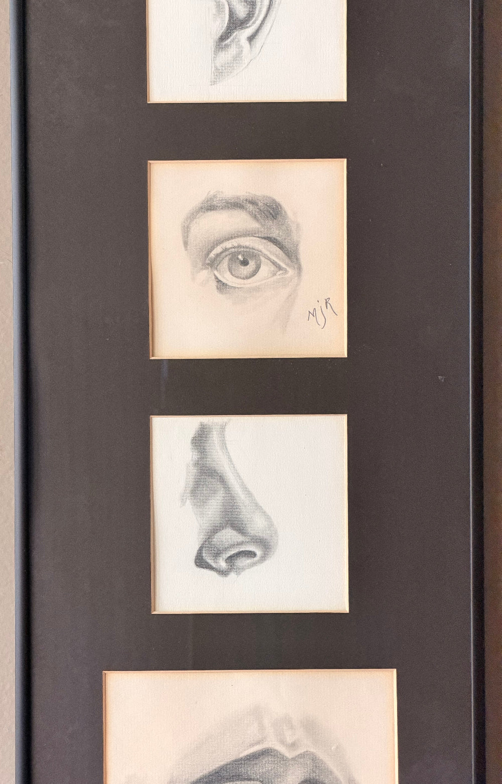 Facial Studies in Pencil
