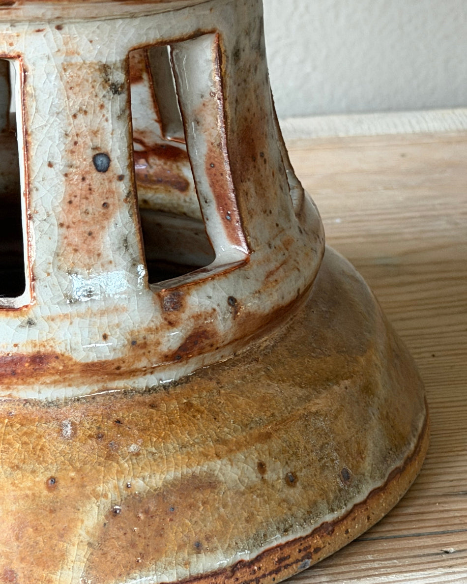 Large Ceramic Compote