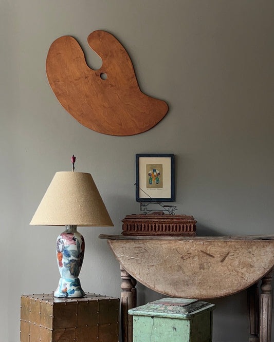 Large Wood Paint Palette