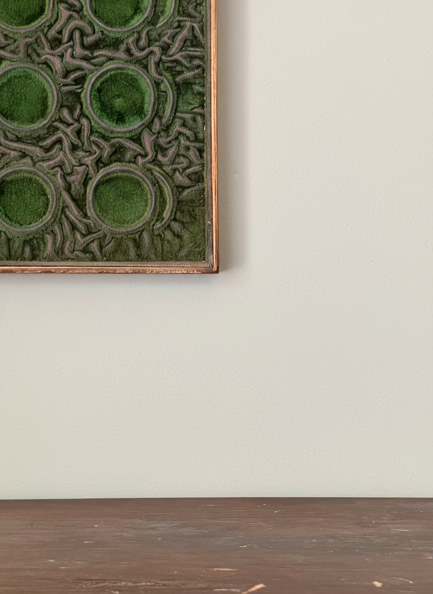 Velvet Pocket Watch Tray