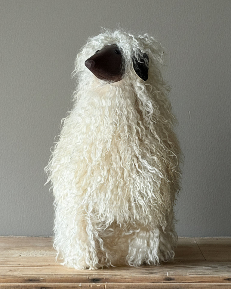 Angora Goat Sculpture | Ray Growler