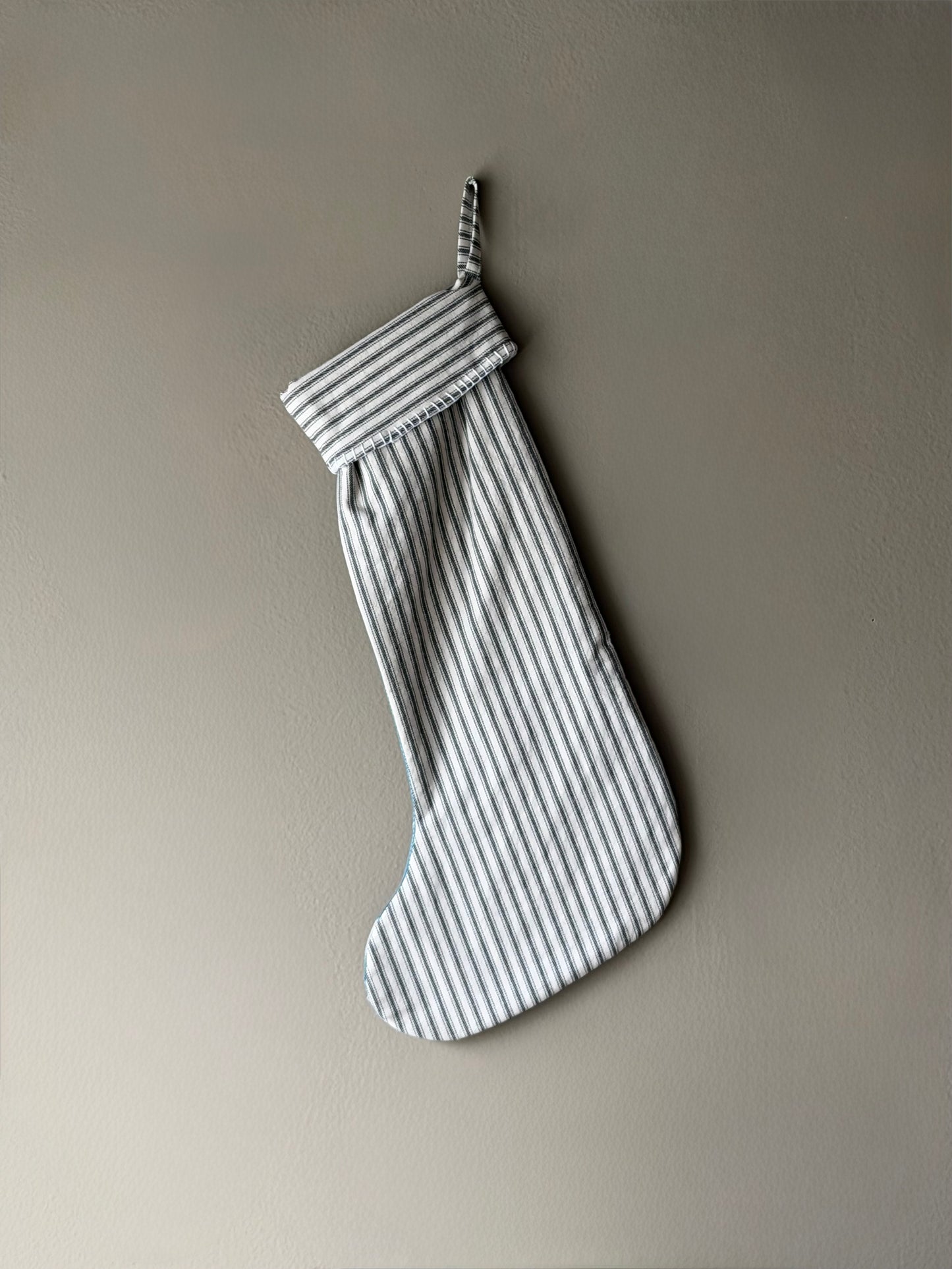 Collaged Stocking no.3 | Hadley Clark