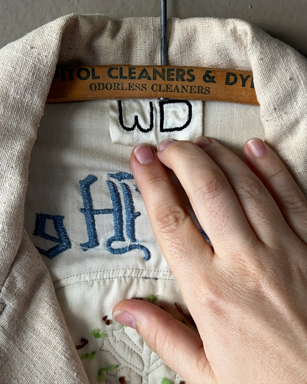 ‘The Herb Gathering’ Cotton Duster