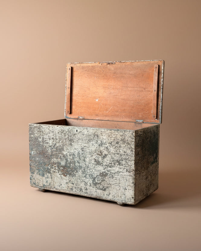 Primitive Footed Trunk in Blue