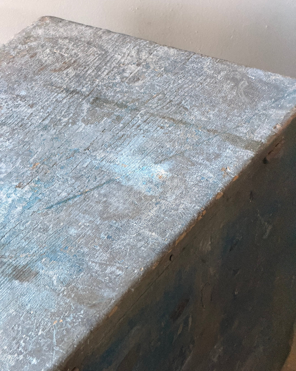 Primitive Footed Trunk in Blue