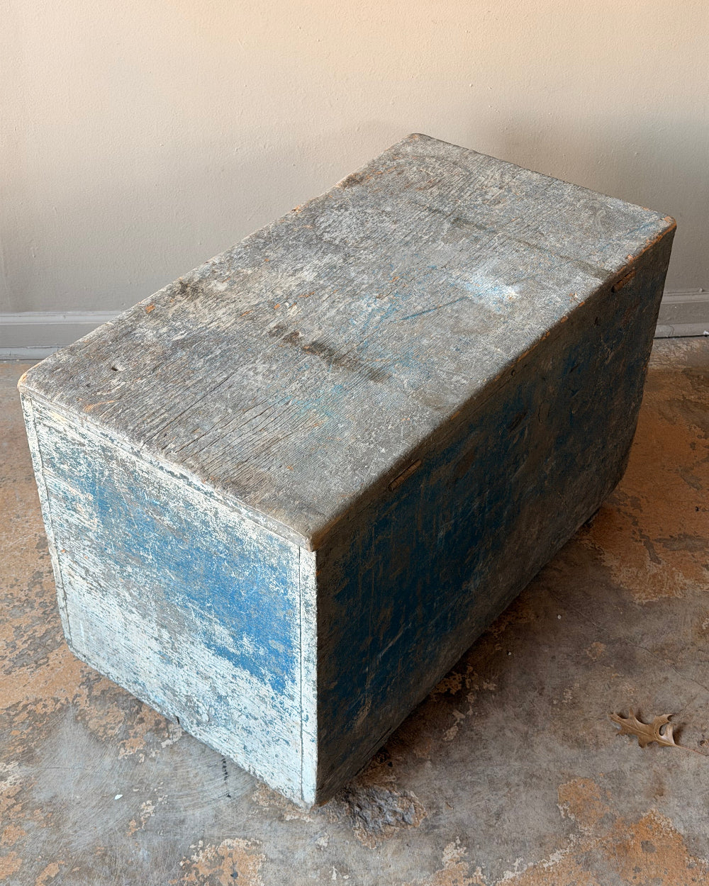 Primitive Footed Trunk in Blue
