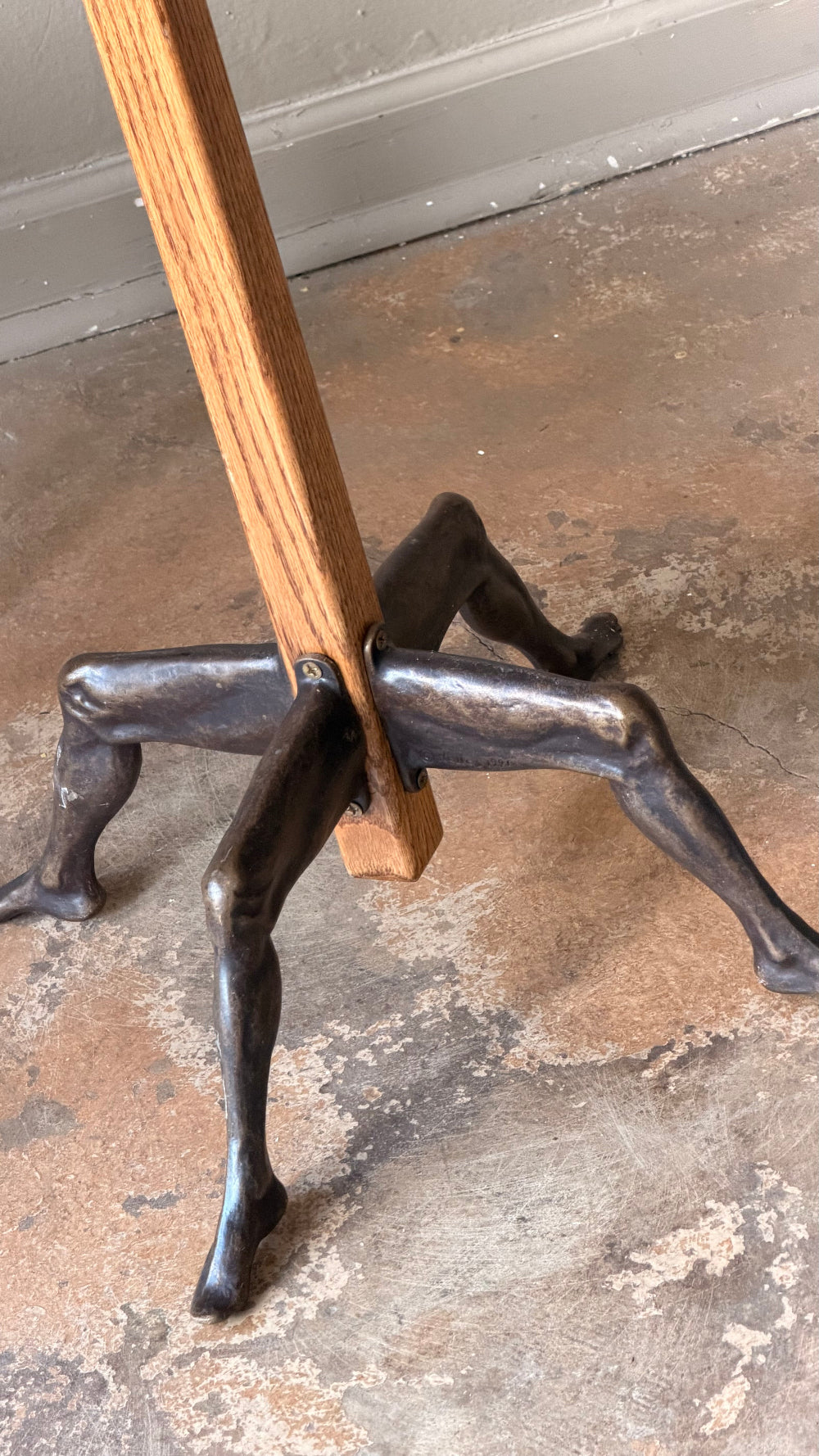 Cast Bronze Coat Rack