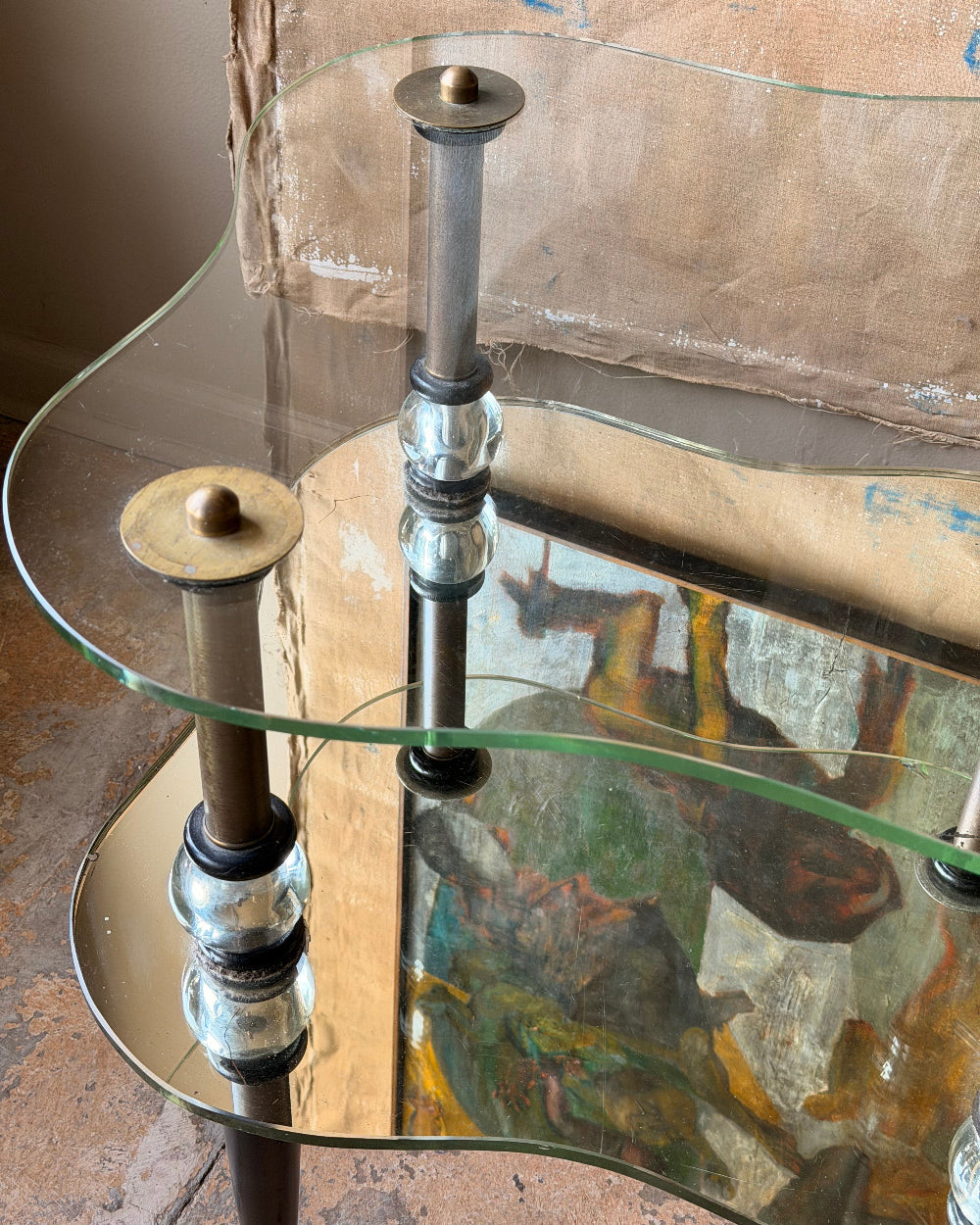 1950's Cloud Side Tables | Pair