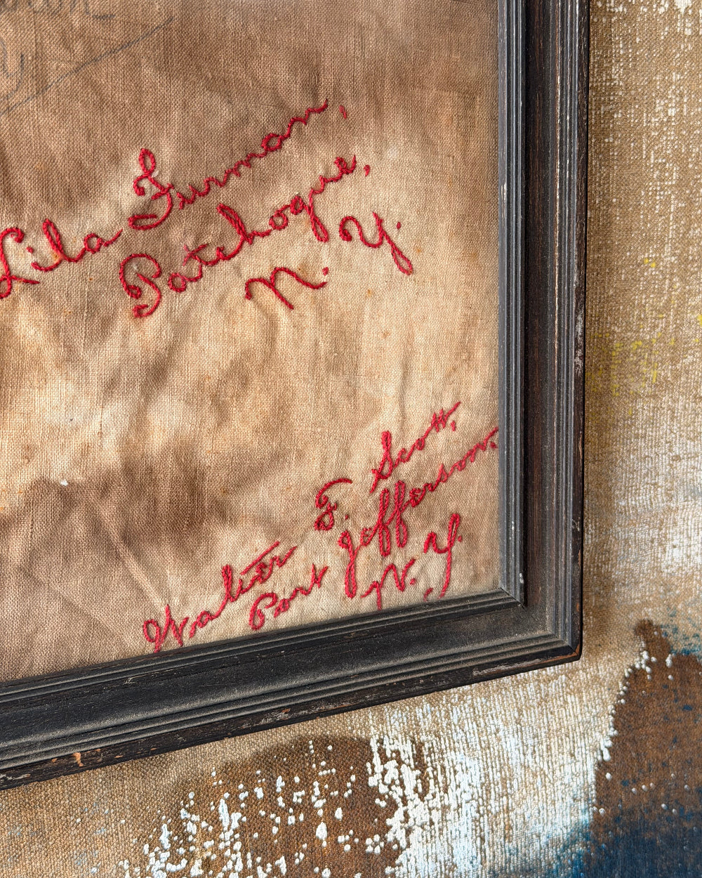 Embroidered Memorial Remnant