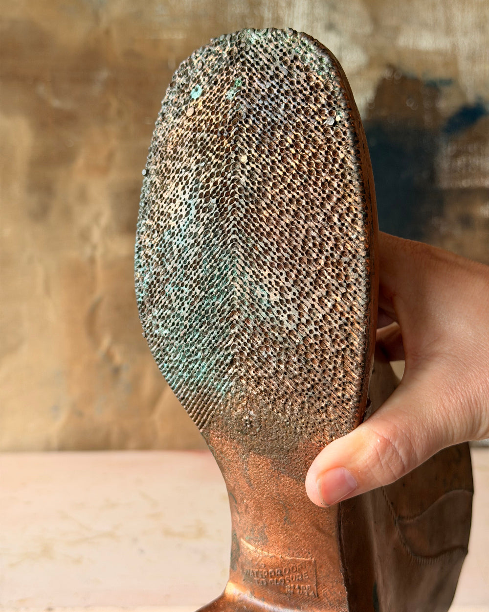 Copper Boot Mold
