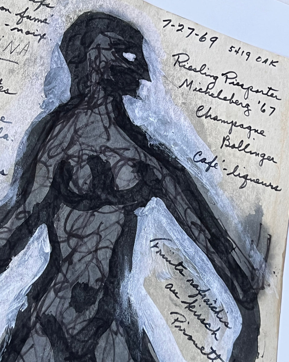 1969 Original Thanksgiving Menu