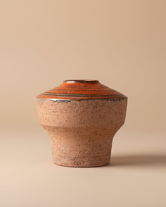 Wheel Thrown Vessel in Oxblood