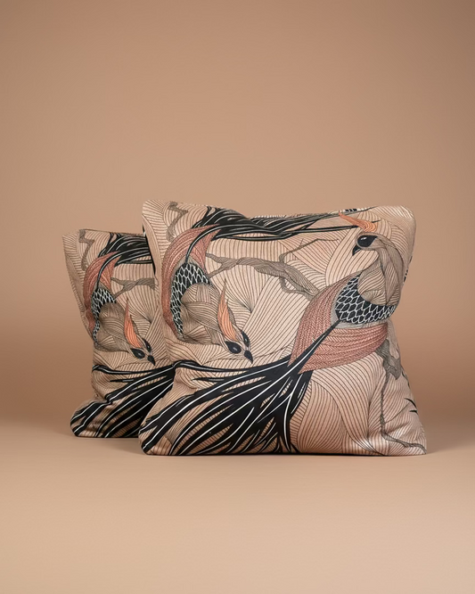 Deco Modern Pheasant Pillows