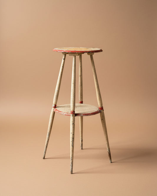 Primitive Two Tier Pedestal