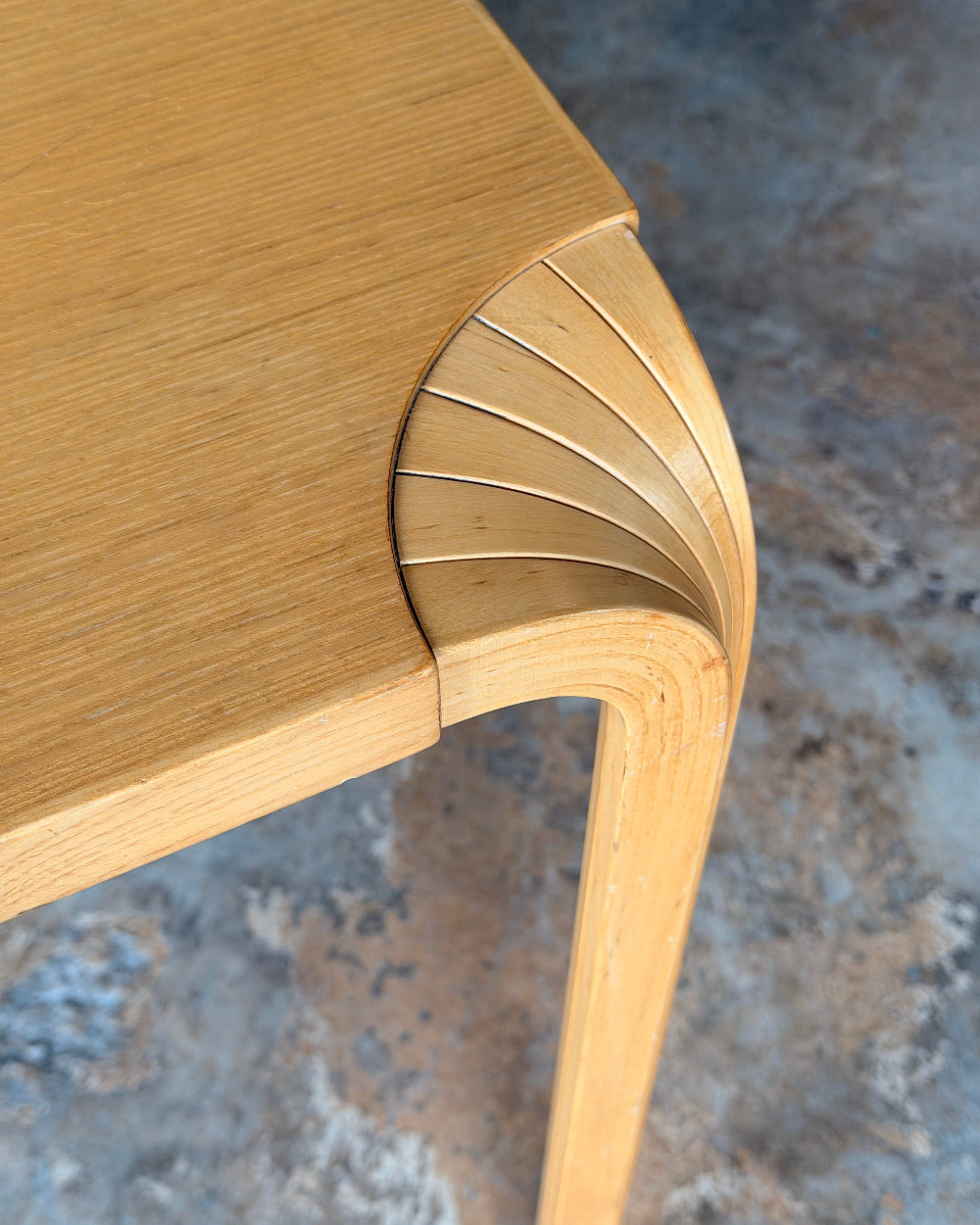 Fan Leg Dining Table by Alvar Aalto