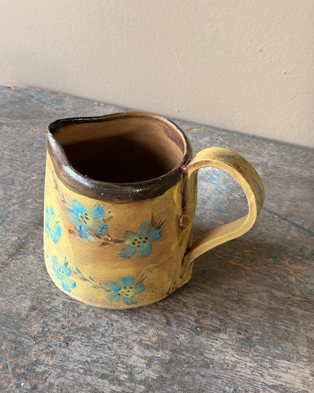 Stoneware Pitcher #1 | My Husband's Ceramics