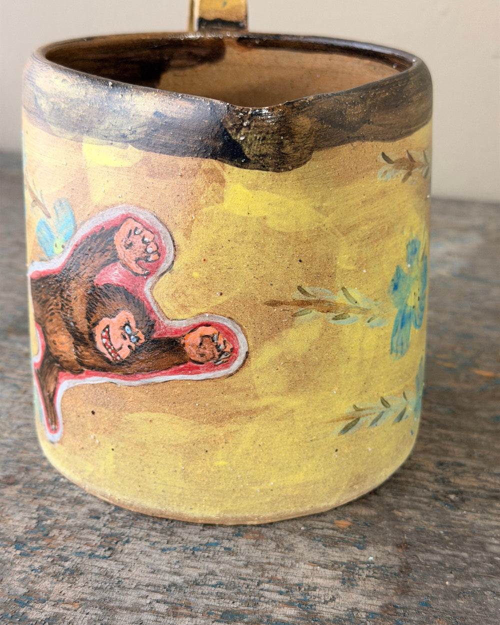 Stoneware Pitcher #1 | My Husband's Ceramics