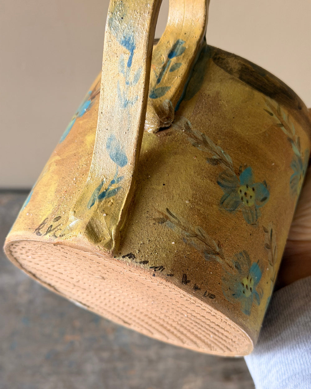 Stoneware Pitcher #1 | My Husband's Ceramics