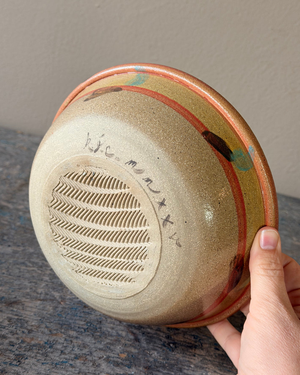 Stoneware Bowl #1 | My Husband's Ceramics